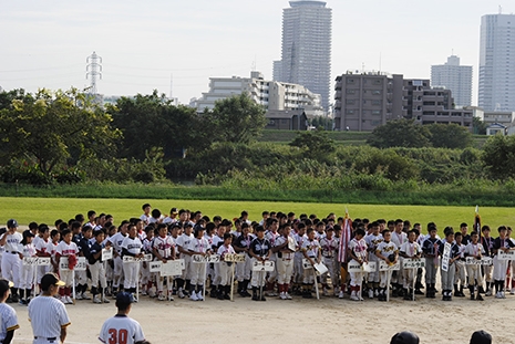 多少連秋季トーナメント戦 開会式に参加しました